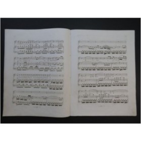 GRISAR Albert Le Carillonneur de Bruges No 1 Chant Piano 1852