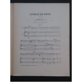 MEYERBEER G. L'Étoile du Nord No 18 Chant Piano