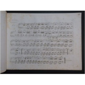 TOLBECQUE J. B. La Prison d'Edimbourg Quadrille No 2 Piano ca1850