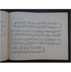 ENGELBRECHT Ed. Les Montagnards Basques Quadrille Piano ca1850