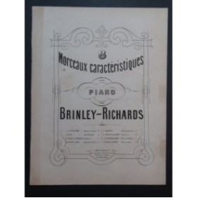 BRINLEY RICHARDS Henry L'Écho de Lucerne Piano 1867