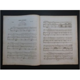 HENRION Paul Moine et Bandit Chant Piano 1845