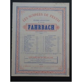 FAHRBACH Philippe Junior Pour les Bambins Piano ca1875