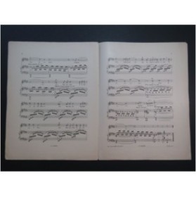 BRUNEAU Alfred Il Pleut Chant Piano 1913