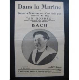 Dans la Marine Bach chanson