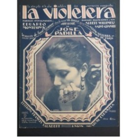 PADILLA José La Violetera Piano 1918