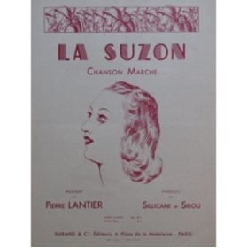 LANTIER Pierre La Suzon Chant Piano 1940