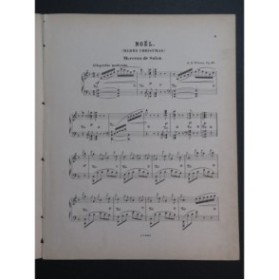 WILSON G. D. Noël Piano ca1880