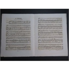 SAUZAY Eugène Le Printemps Chant Piano ca1875
