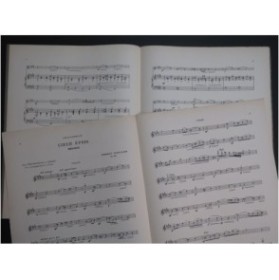 WEILLER Ernest Coeur Épris Piano Violon ca1910