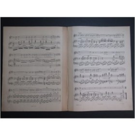 HAHN Reynaldo Paysage Chant Piano 1913