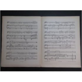 FÉVRIER Henry Carmosine No 2 bis Chant Piano 1913