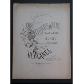 PLANEL L. T. Sounds from Home Gung'l Piano 2 Violons ca1880