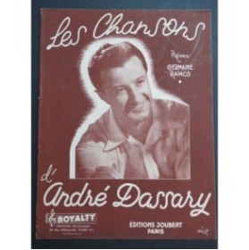 Les Chansons d'André Dassary 6 Pièces Chant Piano ca1946