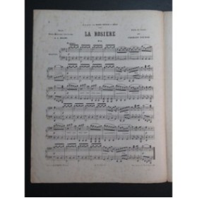 GOUNOD Charles La Rosière Piano 4 mains ca1870