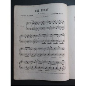 LEFÉBURE-WÉLY The Derby No 6 Galop Piano ca1865