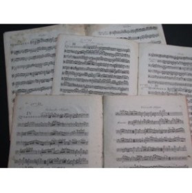 EICHNER Ernst Six Quatuors op 12 Violon Violoncelle Alto ca1776