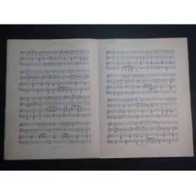 DUBOIS Théodore Xavière No 8 Chant Piano 1910