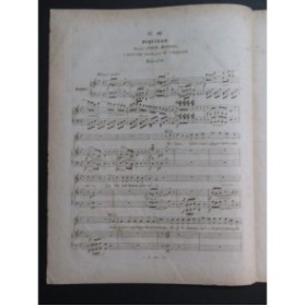 MONPOU Hippolyte Piquillo No 10 Chant Piano ca1840