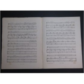 JAQUES-DALCROZE E. Adieu la Rose Chant Piano 1908