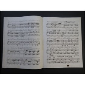 MIRAMONT et DEPAS Ernest Le Lido Fantaisie Piano Flûte ca1854