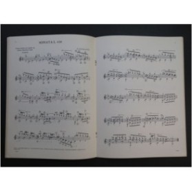 SCARLATTI Domenico Cinq Sonatas Guitare 1970