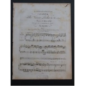 ROSSINI G. La Gazza Ladra No 2 Chant Piano ou Harpe ca1820