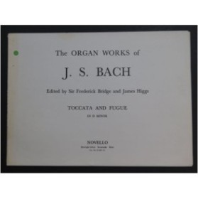 BACH J. S. Toccata and Fugue in D minor Orgue