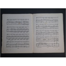 POURNY Charles Un Bal d'Oiseaux Chant Piano XIXe siècle