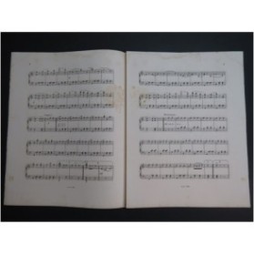 LAMOTHE Georges La Cigale Piano XIXe siècle
