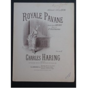 HARING Charles Royale Pavane Piano