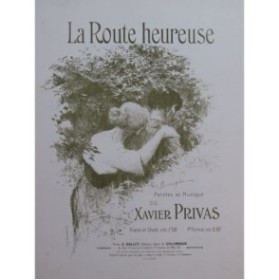 PRIVAS Xavier La Route heureuse Chant Piano