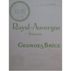 BRICE Georges Royal-Auvergne Piano 1909