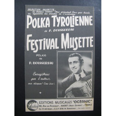 BOUSSEREAU P. Polka Tyrolienne Accordéon