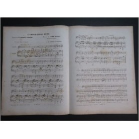 PUGET Loïsa L'Amour d'une Mère Chant Piano ca1850