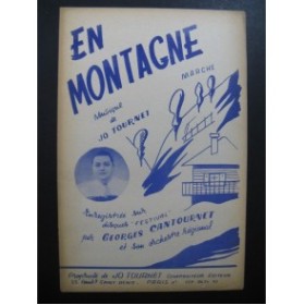 CANTOURNET Georges En Montagne  Accordéon