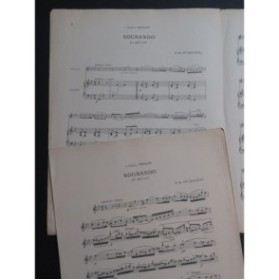 DE GUARNIÉRI F. Sognando Piano Violon 1912