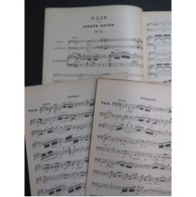 HAYDN Joseph Trio No 9 Piano Violon Violoncelle