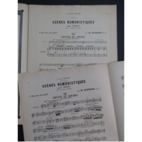 LÉONARD H. Chatte et Souris op 61 Piano Violon