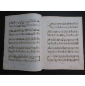 STRAUSS Le Printemps Galop Piano ca1835