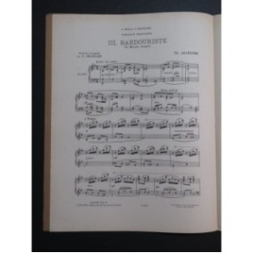AKIMENKO Th. Tableaux Ukrainiens Bandouriste Piano 1926