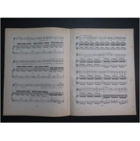 DENZA Luigi Rêve Passé Chant Piano 1881