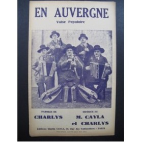 En Auvergne CHARLYS et M CAYLA Accordéon
