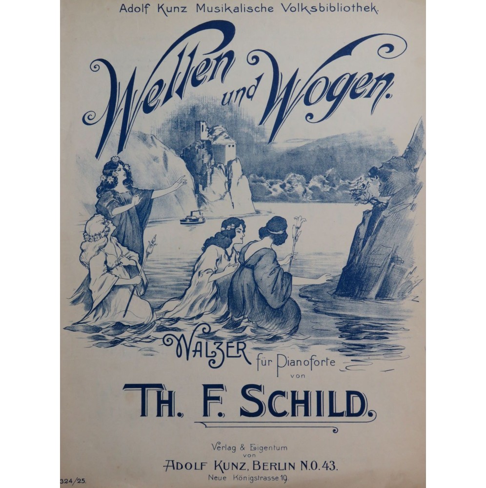 SCHILD Th. F. Wellen und Wogen Piano