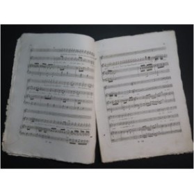 BERTON H. La Romance No 6 Chant Piano ou Harpe ca1820