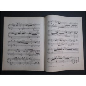 WEBER Adagio op 75 Piano ca1885
