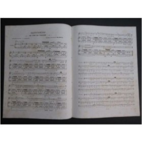 MONPOU Hippolyte Le Fou de Tolède Gastibelza Chant Piano 1840