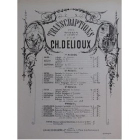MENDELSSOHN Andante Religioso Piano ca1880