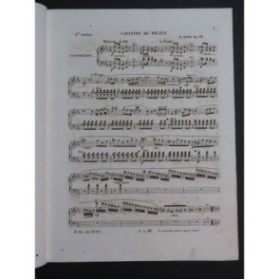 HERZ Henri Cavatine du Pirate op 68 Piano ca1850