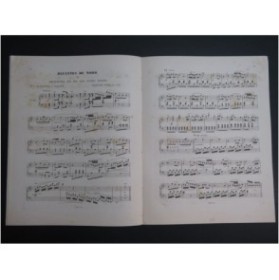 BEYER Ferdinand Bluettes du Nord op 103 No 4 à 6 Piano ca1850